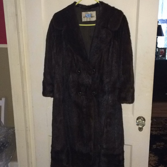 Vintage Mink 3/4 length sleeve coat